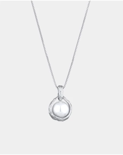 Elli Jewelry - Necklace Ball 925 Sterling Silver