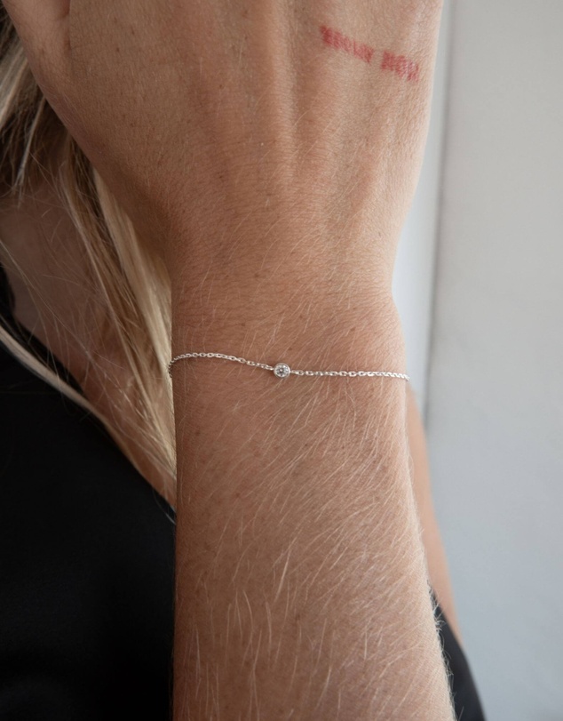 Luna Rae - Sterling Silver - Diamond Sky Bracelet