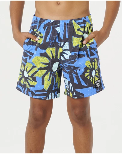 Rip Curl - Mason Liquid Trips Volley Shorts - Teens