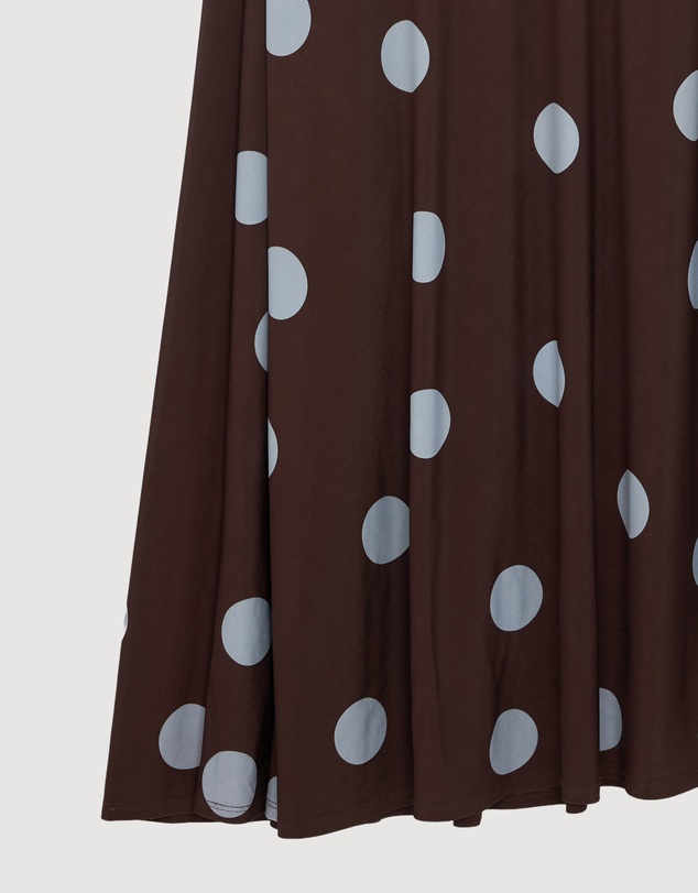 Revibe - Repaired BY JOHNNY. Paloma Polka Ankle Dress - AU 10