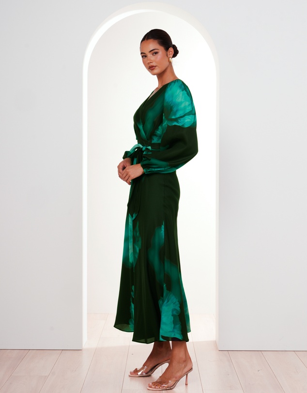 Pilgrim - Lucille V-neck Maxi Dress