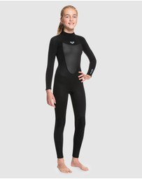Roxy - Girls 2 to 16 4/3mm Prologue GBS Back Zip Wetsuit