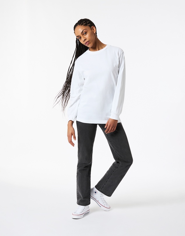 American Apparel - Unisex Long Sleeve Crew Neck T-Shirt
