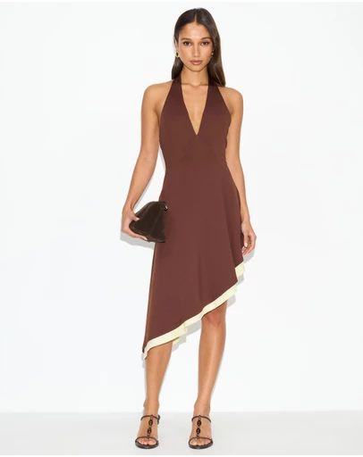 Dazie - Karana High Low Contrast Mini Dress