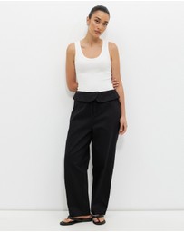 Calli - Valou Fisherman Twill Pants