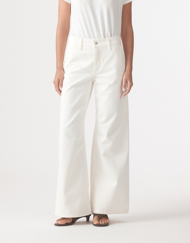 Outland Denim - Skye Mid Wide Trousers