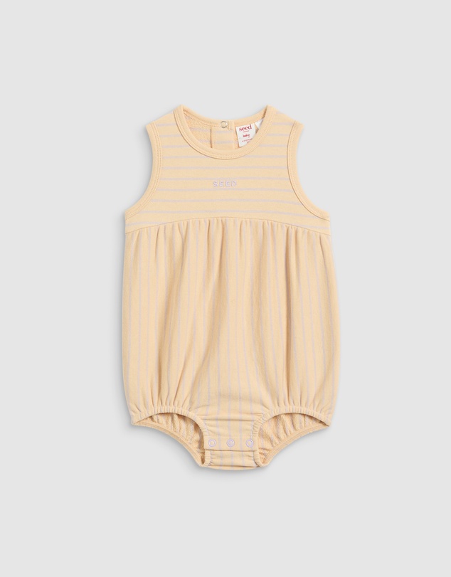 Seed Heritage - Stripe Logo Bodysuit