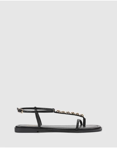 Siren - Meagan Strappy Flat Sandal