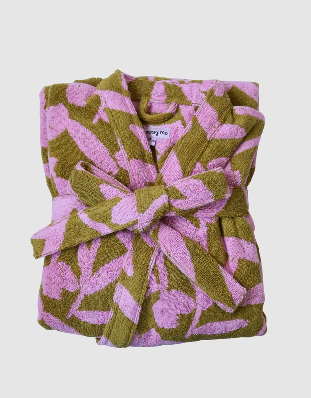 Mosey Me - Abstract Terry Robe