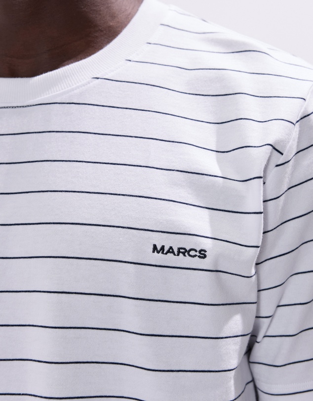 Marcs - Marcs Logo Stripe Tee