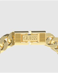 GUESS - Link City Gold Tone Bracelet
