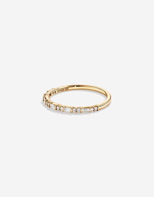 Michael Hill - Wedding Ring with 0.20 Carat TW of Diamonds in 14kt Yellow Gold