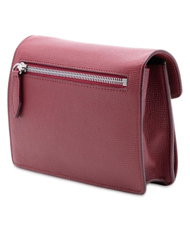 Pre-Loved by Azura Reborn - Pre-Loved Small Leather and House Check Canvas Derby Macken Crossbody