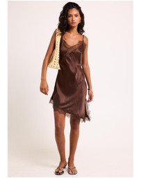 Alice In The Eve - Layla Lace Asym Mini Dress