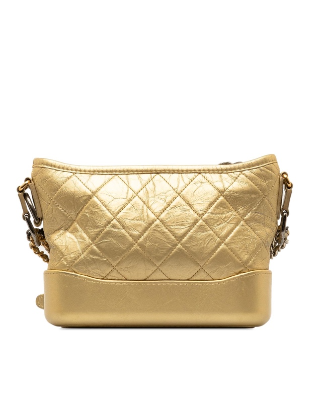 Pre-Loved by Azura Reborn - Pre-Loved Small Metallic Lambskin Gabrielle Crossbody