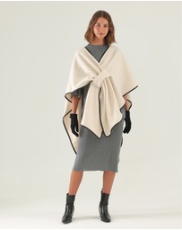 Morgan & Taylor - Jane Bias-Edged Poncho