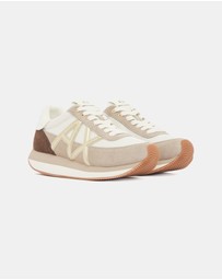 Armani Exchange - Royale Suede Sneakers - Women's