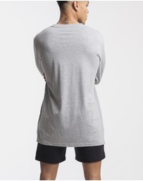 Vacancy Co - Palm Embroidery Long Sleeve Tee