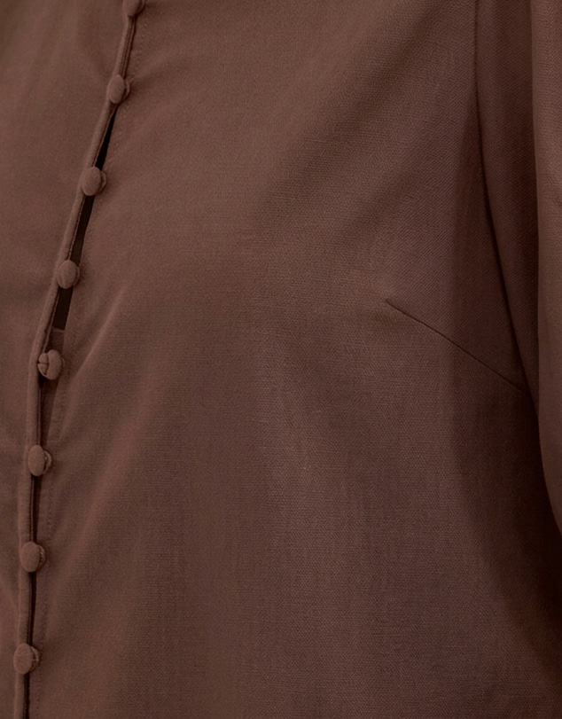 Tussah - Kiara Puff Sleeve Button Front Blouse