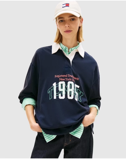 Tommy Jeans - Oversized Varsity Rugby