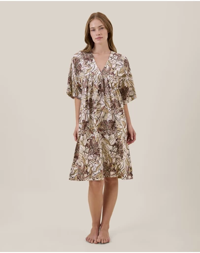 Papinelle - Karen Walker Lilies Kaftan