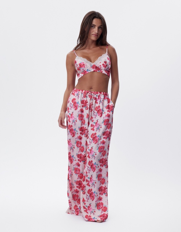 Bras N Things - Lola Long Pant - Print Floral