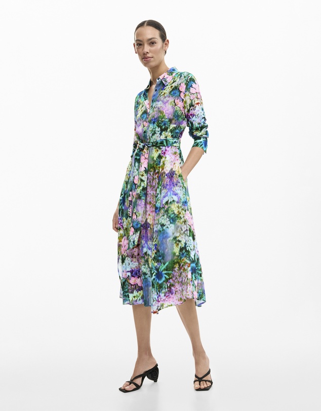 Desigual - Shirt dress garden