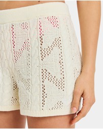 Roxy - Womens Spicy Vibes Elastic Waist Shorts