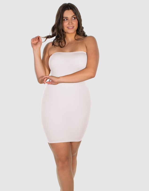 B Free Intimate Apparel - Strapless Mini Slip Dress