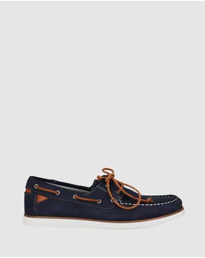Navy Suede