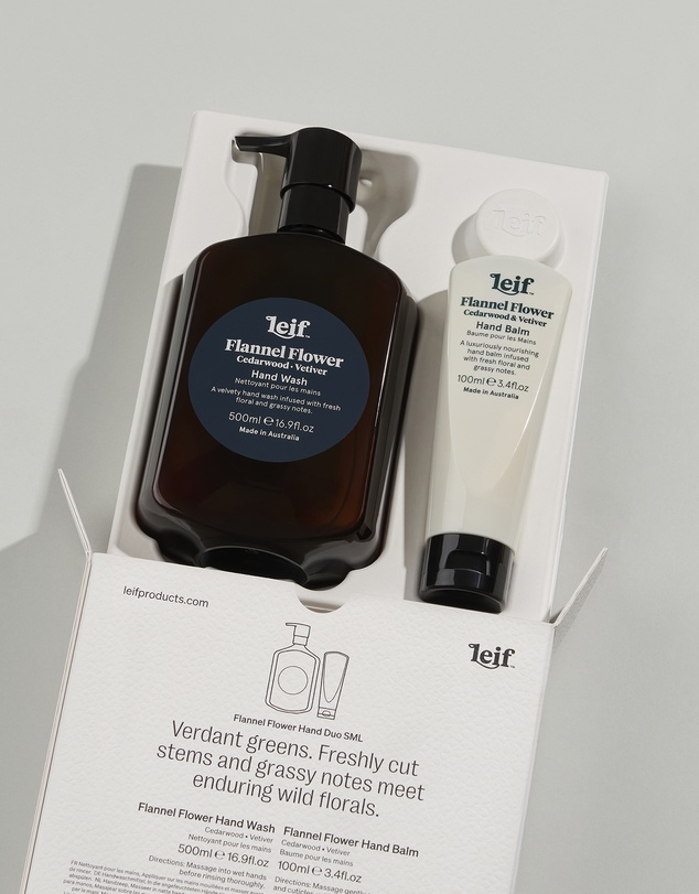 Leif Products - Flannel Flower Hand Duo SML