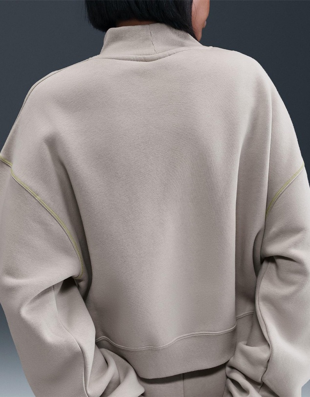 Nike - Sportswear Phoenix Fleece Logo Mock Neck Sweat
