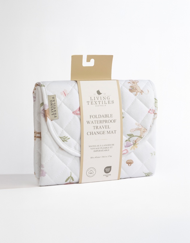 Living Textiles - Waterproof Travel Change Mat - Whimsical Wonderland