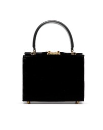 Pre-Loved by Azura Reborn - Pre-Loved Velvet Push Lock Box Satchel