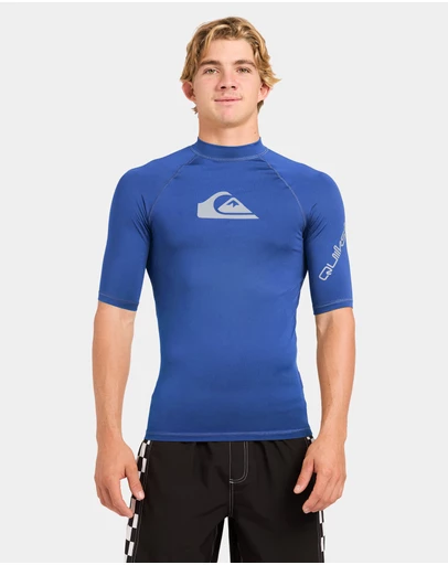 Quiksilver - Mens All Time UPF 50 Short Sleeve Rashguard