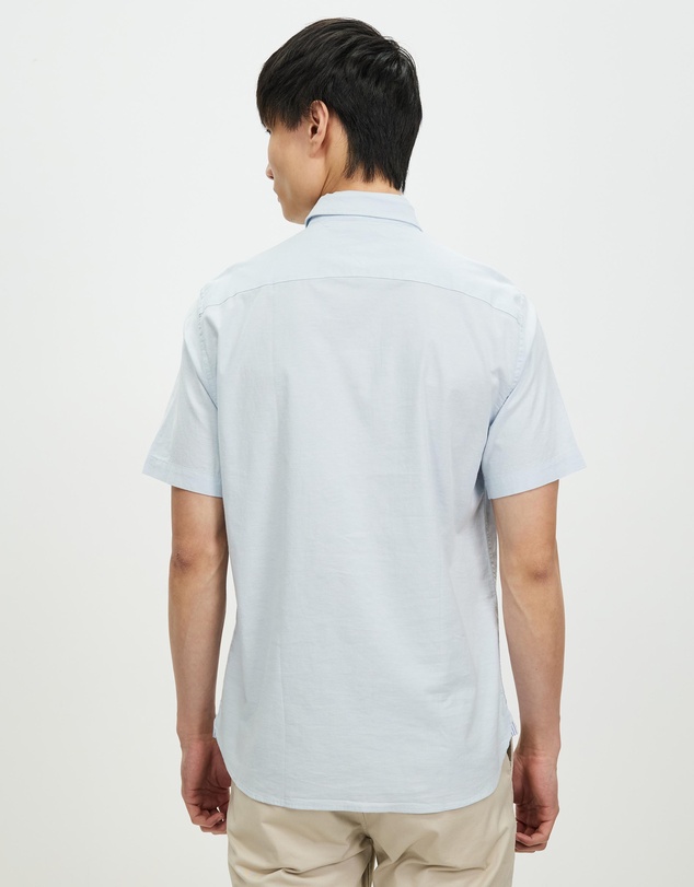 Tommy Hilfiger - 1985 Flex Oxford Stripe SS Shirt