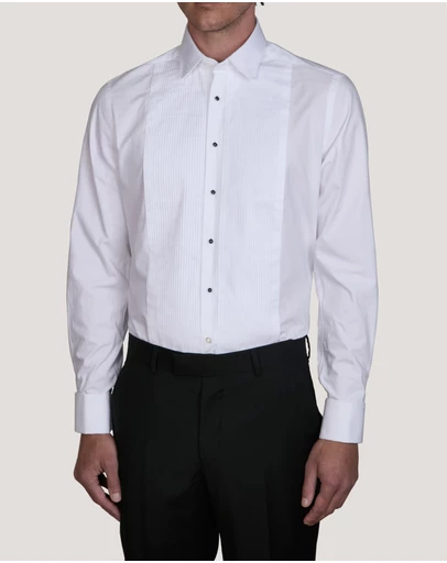 Abelard - Pleat Front Dinner Shirt Slim Fit