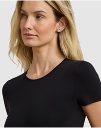 Lauren by Ralph Lauren - Luxe Smoothing Seamless Short Sleeve T-Shirt Bodysuit