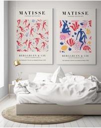 Inka Arthouse - The Dancers Set of 2 by Henri Matisse Art Print