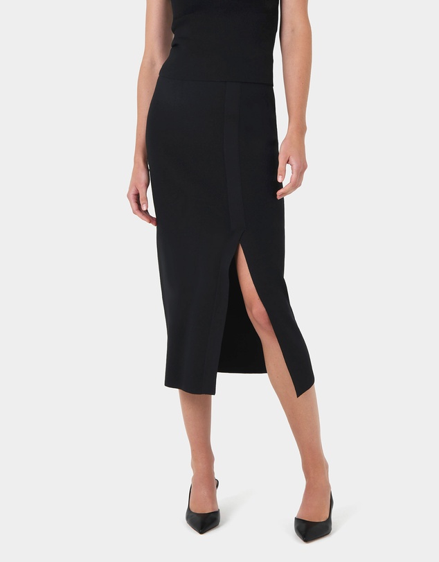 Forcast - Betty Knit Split Skirt