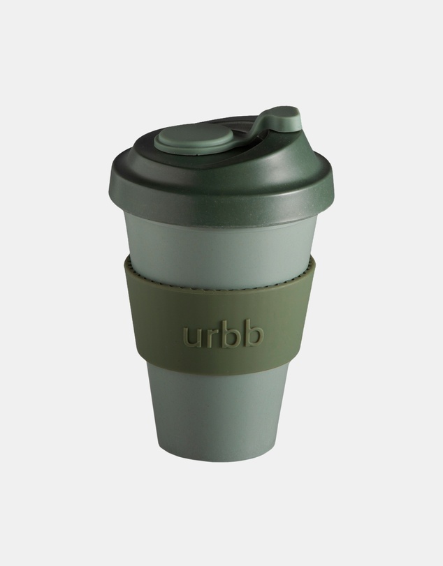 porter green - urbb | biodegradable bamboo coffee cup
