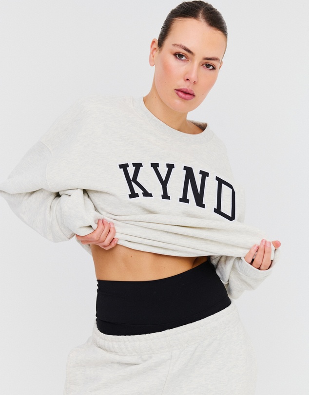 Kynd Society - Oversized Varsity Sweatshirt