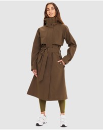 The Upside - James Hooded Trench Coat