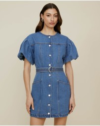 The Fated - Margot Denim Mini Dress