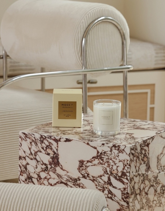 Moss St Fragrances - Lemongrass Soy Candle 300g