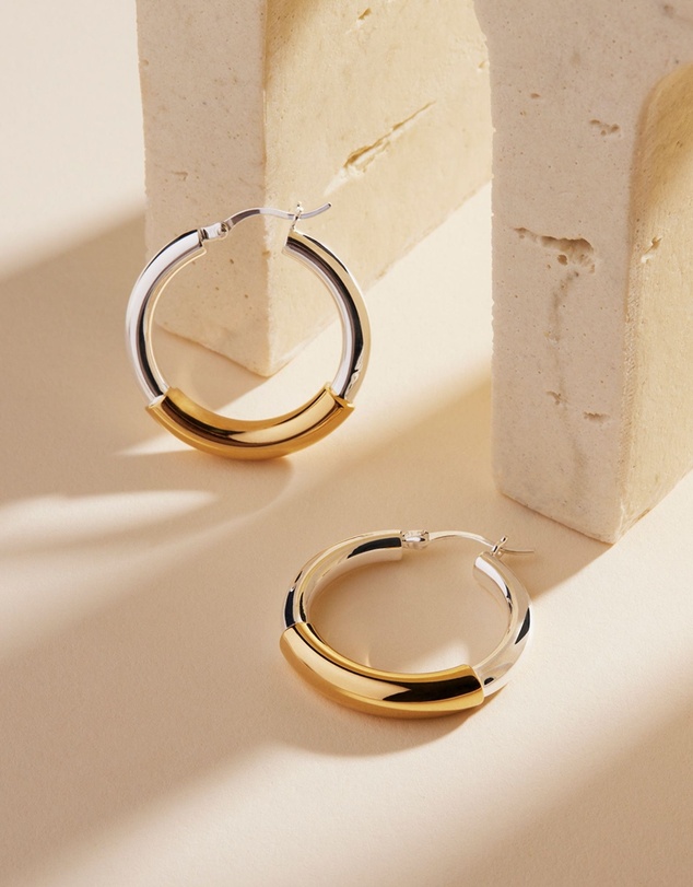 Najo - Amalfi Hoop Earrings