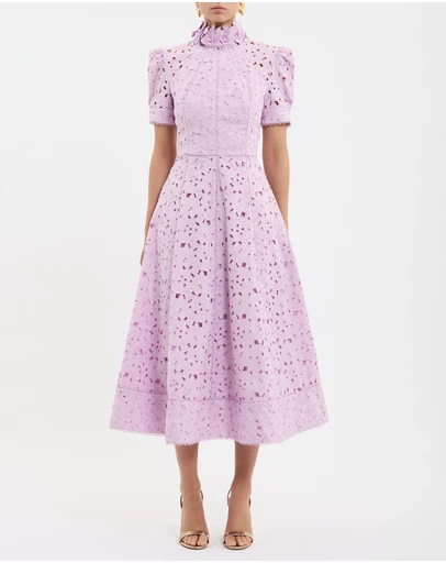 Rebecca Vallance - Kitsu Short Sleeve Midi Dress
