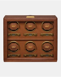 Wolf - WOLF Brogue 6 Piece Watch Winder