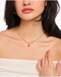 THOMAS SABO - Vintage Romance double-row necklace with pendant