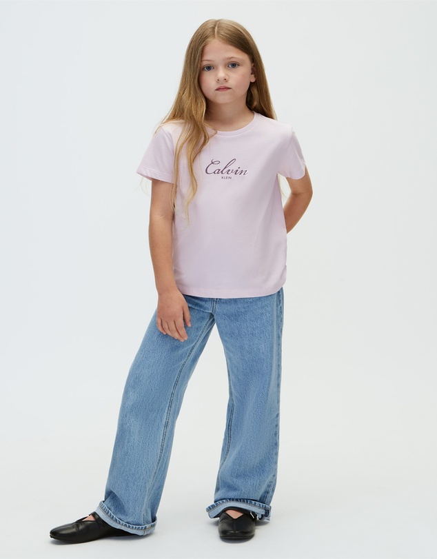 Calvin Klein Jeans - Girls Script Logo T-Shirt
